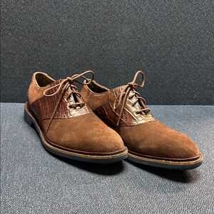 8943 Cole Haan Brown Leather Men's Dress Shoes Size 9.5